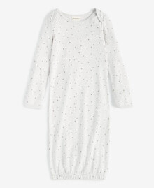 Купить детские платья и сарафаны для девочек First Impressions: First Impression Baby Unisex Cotton Elephant Stars Gown, Created for Macy's