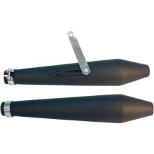 EMGO Cafe Style Black 1-3/4´´ not homologated muffler