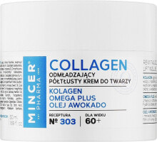 Verjüngende fettige Gesichtscreme 60+ №303 - Mincer Pharma Collagen Face Cream