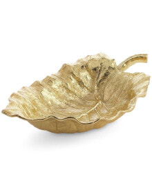 New Leaves Collection Elephant Ear Large Serving Bowl