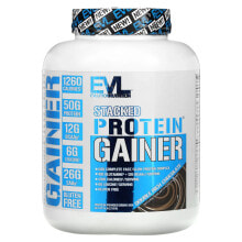 EVLution Nutrition, Stacked Protein Gainer, ванильное мороженое, 2,72 кг (6 фунтов)