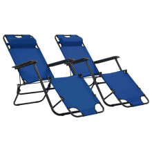 Sun beds and deck chairs