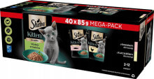 Sheba Sheba Mokra karma dla kociąt Kitten wybór smaków w sosie 85 g x 40 sztuk