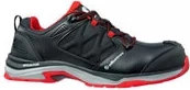 Albatros Ultratrail Blk Low - Unisex - Safety shoes - Black - Red - Leather