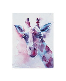 Trademark Global aimee Del Valle Sweet Pea Giraffe Canvas Art - 37