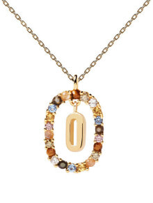 Кулоны и подвески beautiful gilded necklace letter &quot;O&quot; LETTERS CO01-274-U (chain, pendant)