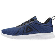Мужская спортивная обувь для бега Мужские кроссовки спортивные для бега синие текстильные низкие  Reebok Instalite Pro