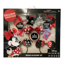 Купить женские аксессуары для волос Disney: Disney's Minnie Mouse Exclusive Collection Deluxe Accessory Set