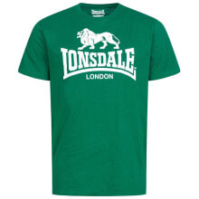 Купить мужские спортивные футболки и майки Lonsdale: Футболка мужская Lonsdale с коротким рукавом и логотипом