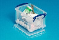 Really Useful Boxes 1.6C - Storage box - Transparent - Rectangular - Polypropylene (PP) - Monochromatic - 1.6 L