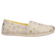 TOMS Alpargata Graphic Slip On Womens Off White Flats Casual 10017811T купить онлайн