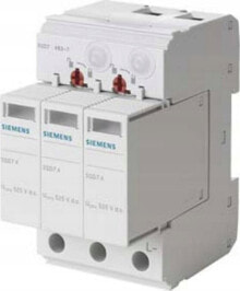 Купить молниезащита и заземление SIEMENS: Siemens Ogranicznik przepięć SPD T1/T2 1050VDC 40kA 2+V 5SD7483-6