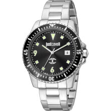 Купить мужские наручные часы Just Cavalli: Часы мужские Just Cavalli JC1G246M0065 Чёрный Серебристый