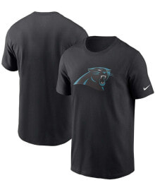 Nike men's Black Carolina Panthers Primary Logo T-shirt