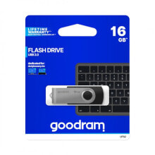 GoodRam Twister - USB Флэш-накопитель 16 ГБ Флешка - Черный