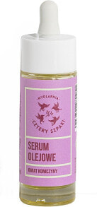 Revitalisierendes Gesichtsserum mit Kleeblüten-, Avocado-, Argan-, Traubenkern- und Mandelöl - Cztery Szpak Clower Flower Oil Serum