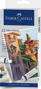 Купить краски для рисования для детей Faber-Castell: Faber-Castell Farby olejne Faber-Castell Creative Studio 12 kolorów