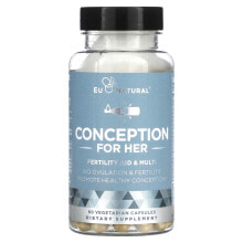 Conception for Her, Fertility Aid & Multi , 60 Vegetarian Capsules