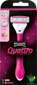 Купить женские бритвы и лезвия Wilkinson Sword: Rasierer, Quattro for Women, 1 St