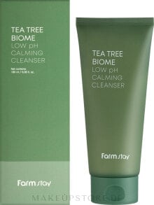 Beruhigende Gesichtsreinigung mit Teebaumextrakt - FarmStay Tea Tree Low PH Calming Cleanser