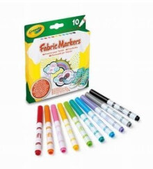 Фломастеры для рисования для детей crayola Textile Markers (GXP-595520)