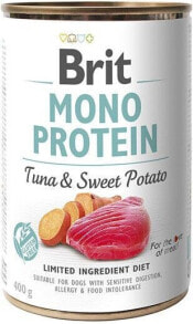 Brit Mono Protein Tuna & potato puszka 400g