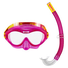 Masks and snorkels for scuba diving