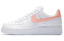 Nike Air Force 1 Low 07 White Pink 低帮 板鞋 女款 粉白 / Кроссовки Nike Air Force 1 Low 07 White Pink AH0287-102