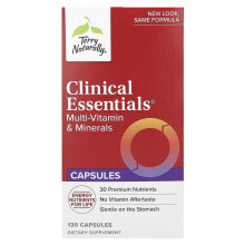 Terry Naturally, Clinical Essentials, Multi-Vitamin & Minerals, 120 Capsules