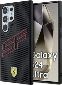 Ferrari Ferrari FEHCS24LPINK S24 Ultra S928 czarny/black hardcase Big SF Perforated