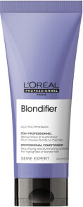 Glanzgebender und regenerierender Conditioner für blondes Haar mit Acaibeeren-Extrakt - L'Oreal Professionnel Serie Expert Blondifier Illuminating Conditioner