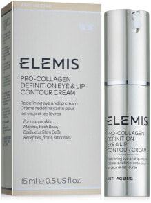 Modellierende, straffende und glättende Augen- und Lippencreme mit Lifting-Effekt - Elemis Pro-Intense Eye and Lip Contour Cream