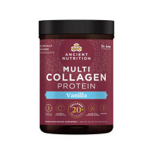 Коллаген Ancient Nutrition Multi Collagen Protein Vanilla Комплекс из 5 видов коллаген с витамином С и пробиотиками  472 г