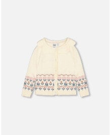 Children's sweaters and cardigans for girls