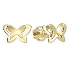 Ювелирные серьги Butterfly earring made of yellow gold 231 001 00633