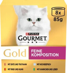 Nassfutter Katze Feine Komposition Multipack (8x85 g), 680 g