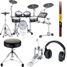 Drum kits and instruments