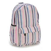 Детские рюкзаки и ранцы для школы для девочек Школьный рюкзак для девочек Pincello с принтом в полоску