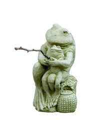 Gone Fishing Garden Statue