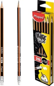 Black Graphite pencils for children