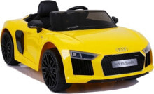 Lean Cars Auto na Akumulator Audi R8 Spyder Żółty Lakierowany