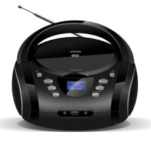 Радиоприемники Радио CD плеер Denver TDB-10 1,8 Вт Черный