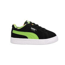 Puma Suede Light Flex Fruitmates Slip On Infant Boys Black Sneakers Casual Shoe