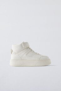 Platform high-top sneakers