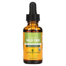 Растительные экстракты и настойки Herb Pharm, Wild Yam, 1 fl oz (30 ml)