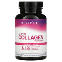 Collagen neoCell, Super Collagen + C, Collagen Type 1 &amp; 3, 360 Tablets