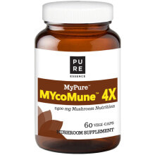 Грибы pure Essence Labs MyPure MYcoMune Грибной комплекс 2400 мг 60 веганских капсул
