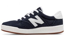 New Balance NB 300 Cotton Denim 休闲 防滑耐磨 低帮 板鞋 女款 蓝白色 / Кроссовки New Balance NB 300 Cotton Denim WRT300IN