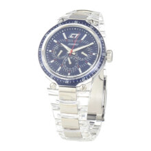 Мужские наручные часы с браслетом Мужские наручные часы с серебряным браслетом Chronotech CC7045M-01 ( 42 mm)