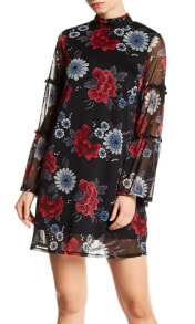 Купить красные женские платья Spirit of grace: Spirit of grace Black Floral Dress Women's Sz. Medium 151202